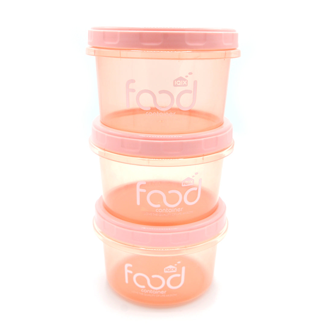 Plastic Sealed Storage Container (pack of 3) - waseeh.com
