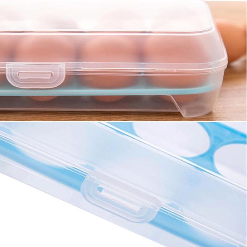 Refrigerator Storage Container (15 Eggs) - waseeh.com