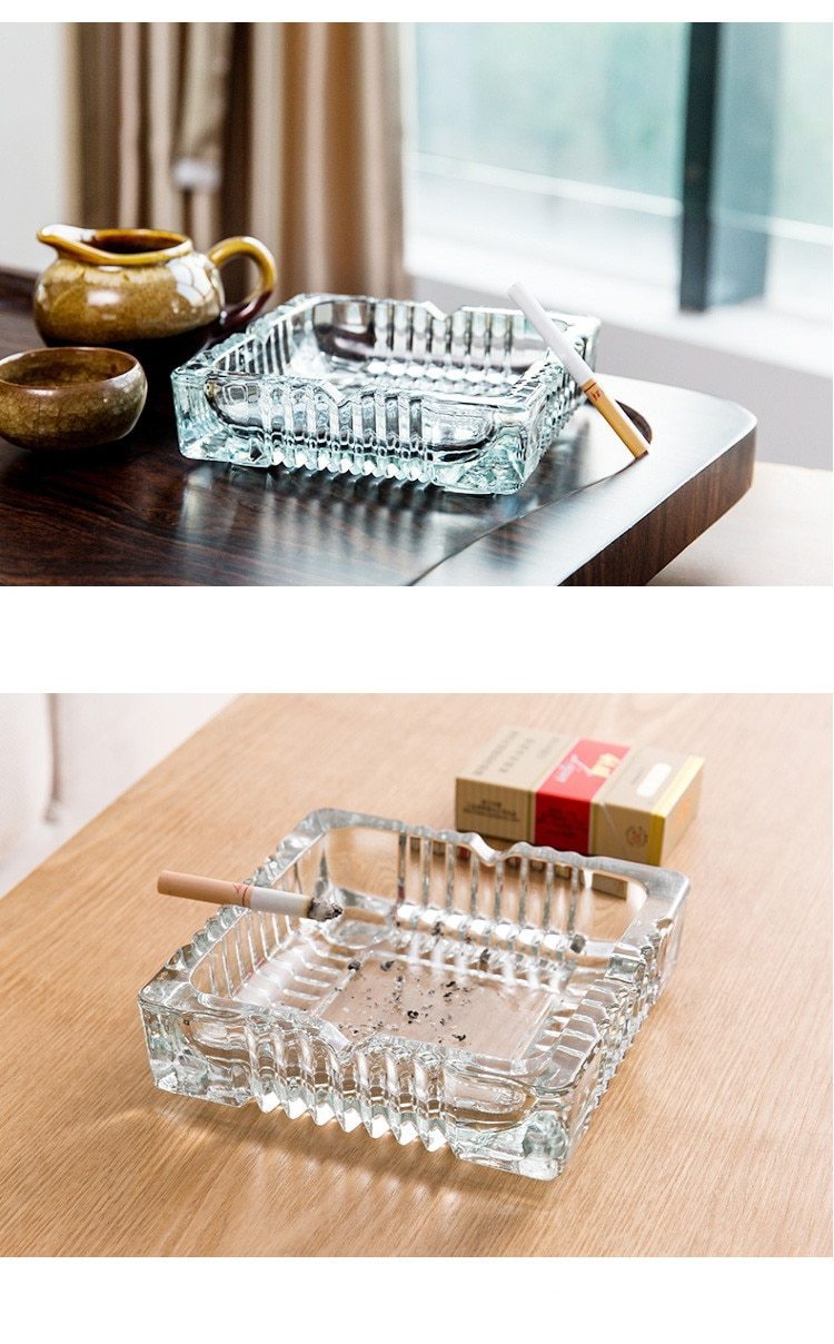 European Diamond Cut Ashtray - waseeh.com