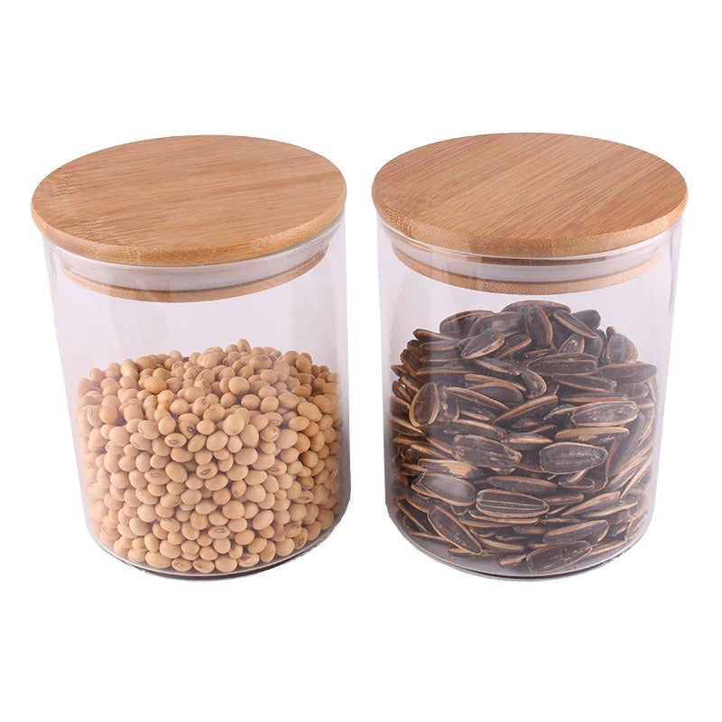 Transparent High Borosilicate Storage Bottle - waseeh.com