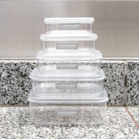 Lustroware Micro Clear Food Boxes - waseeh.com