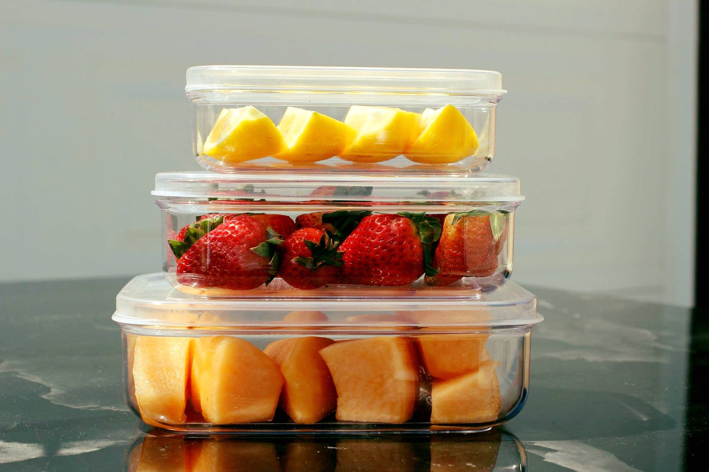 Lustroware Micro Clear Food Boxes - waseeh.com