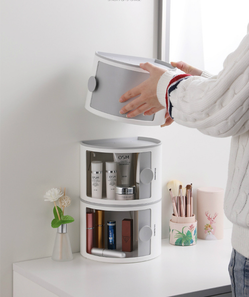 Hole Free Bathroom | Makeup Storage Box (1 Tier) - waseeh.com