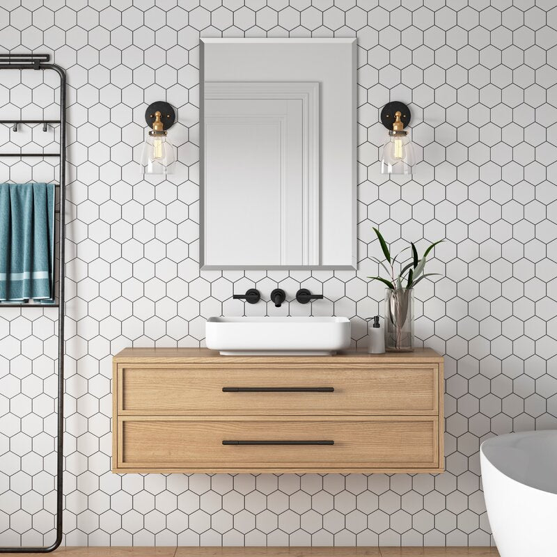 Beveled Vanity Mirror - waseeh.com