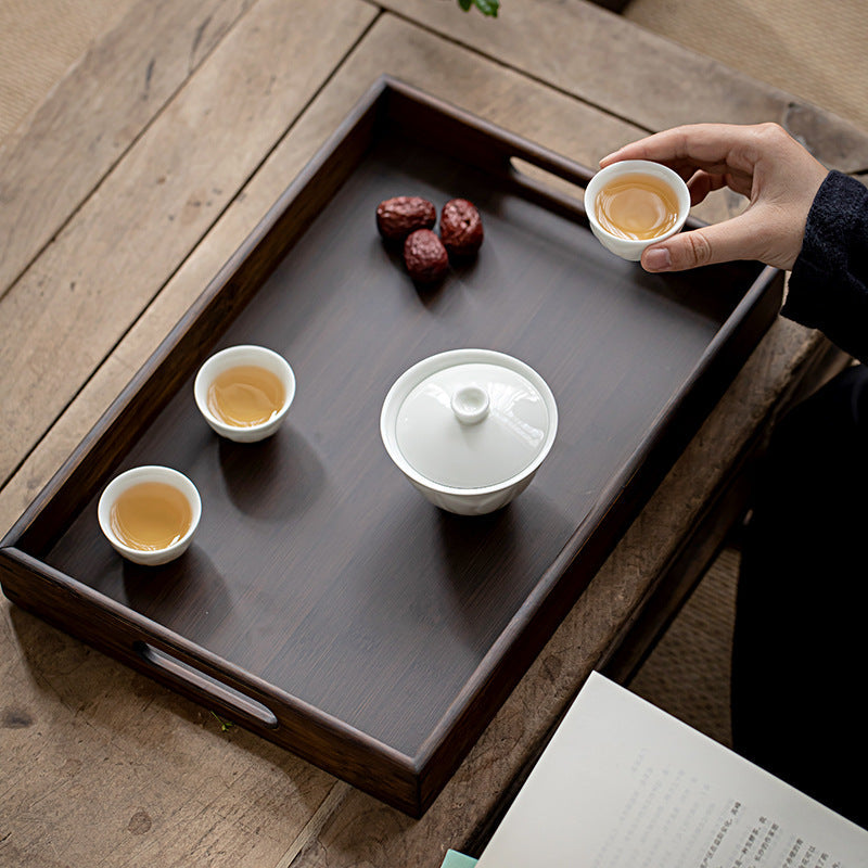 Triple Wooden Tray Tea Set (Pack of 3) - Special