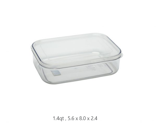 Lustroware Micro Clear Food Boxes - waseeh.com