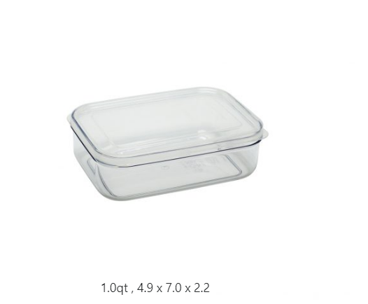 Lustroware Micro Clear Food Boxes - waseeh.com