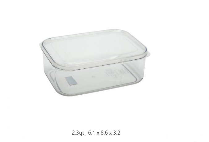 Lustroware Micro Clear Food Boxes - waseeh.com