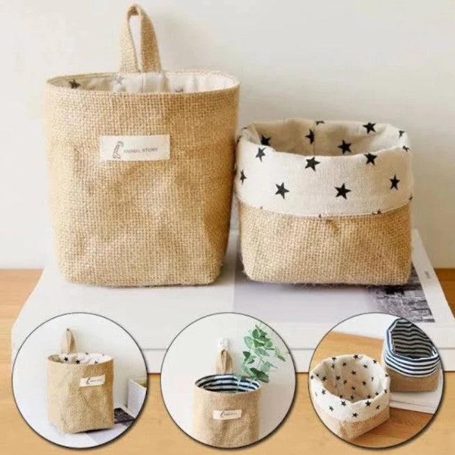 Italian Knots Hanging Basket Bag - waseeh.com