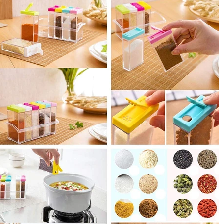 Seasoning Six Piece Spice Set - waseeh.com