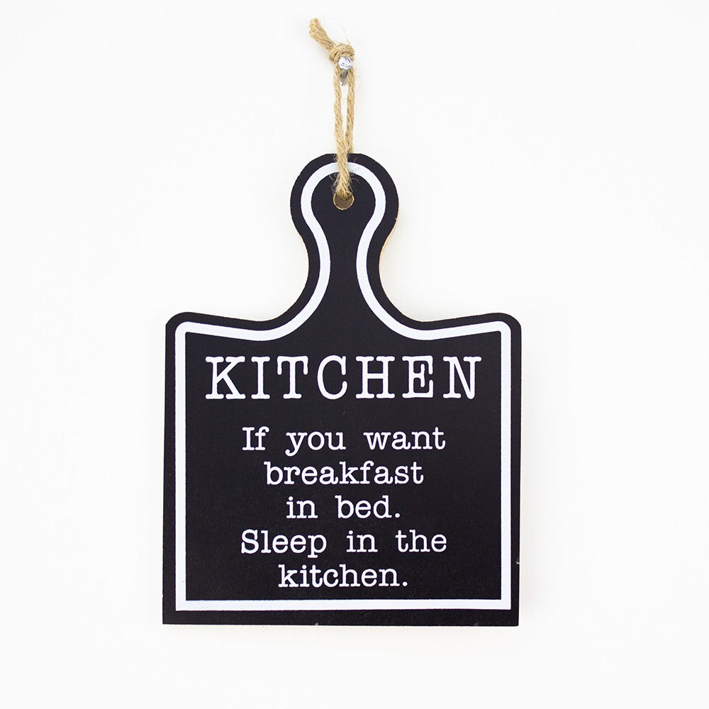 Wall "Strict Kitchen" Caption Decor - waseeh.com