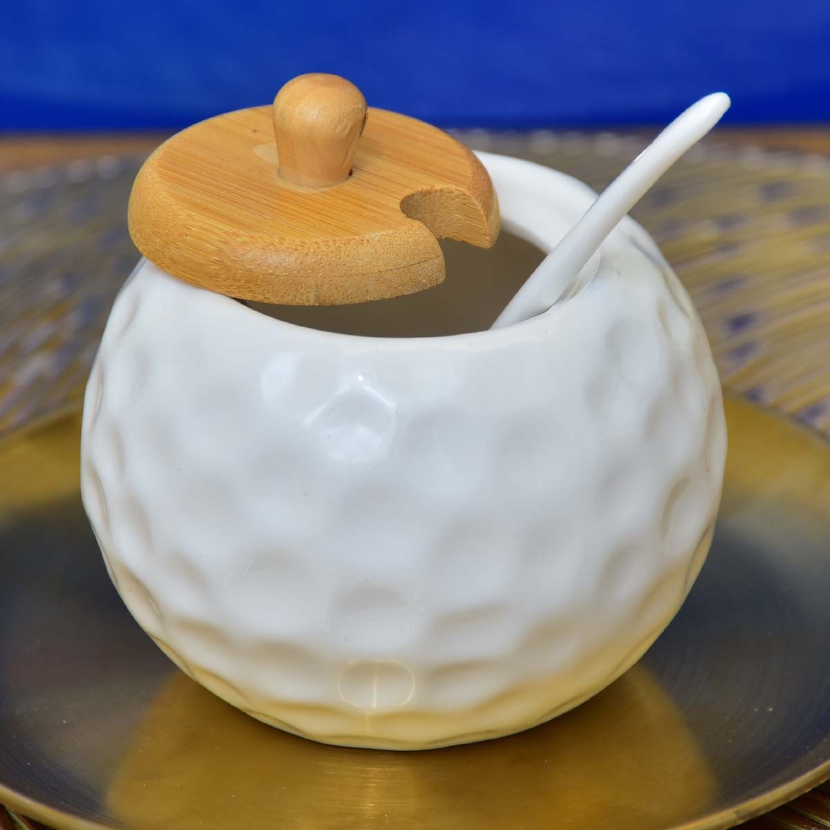 Sensuous Ceramic Home Office Tea Coffee Sugar Pots - waseeh.com