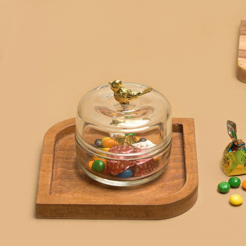 Nordic Bird Candy Jar - waseeh.com