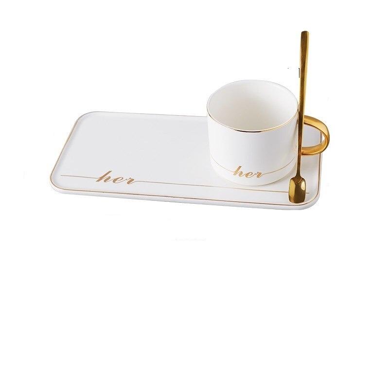 Vintage European Coffee Tea Cup Set - waseeh.com