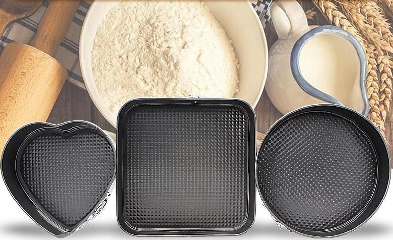 Cake Moulds (3 in 1) - waseeh.com