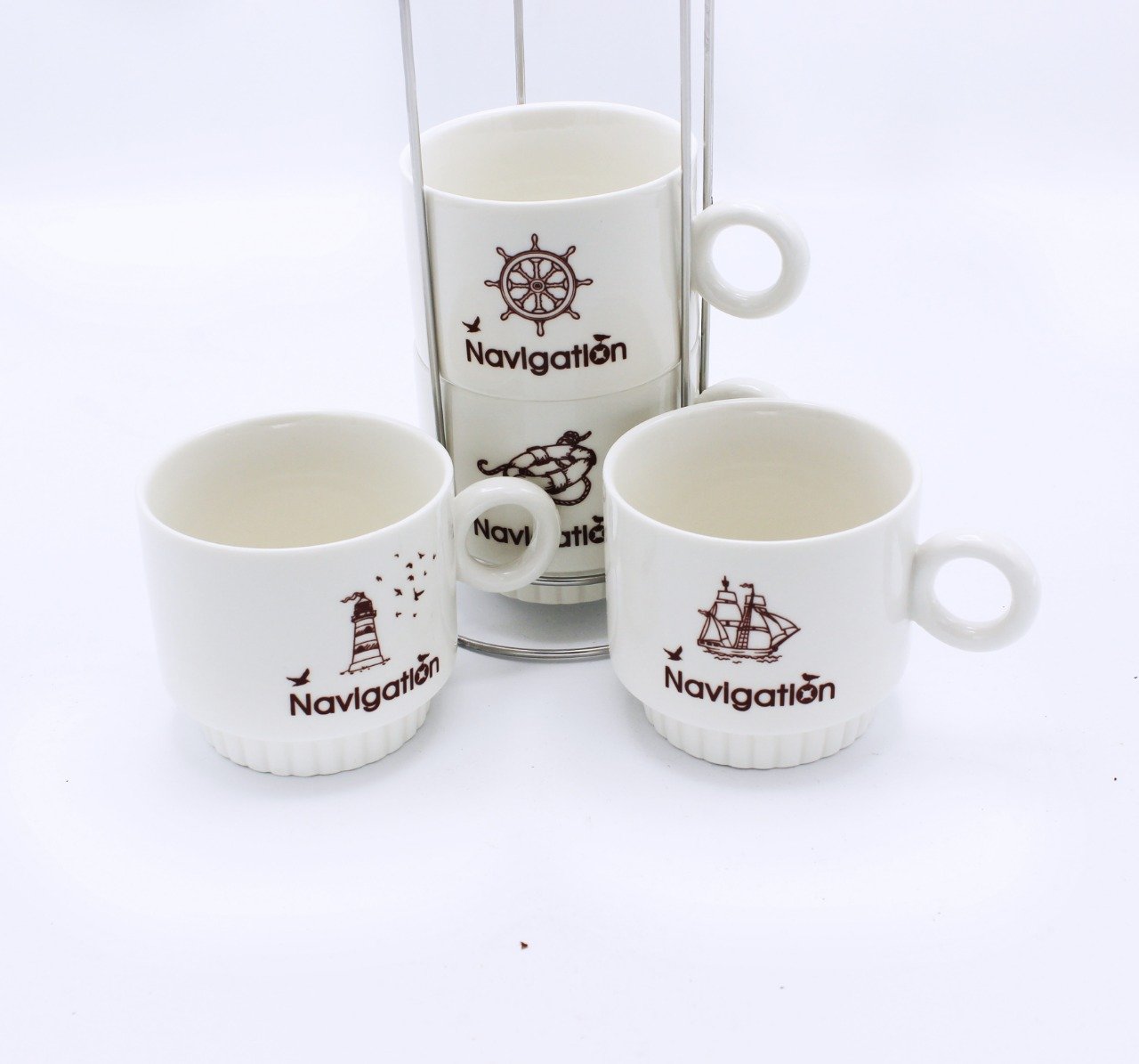 Navigation Cup Tower -4 Pcs - waseeh.com