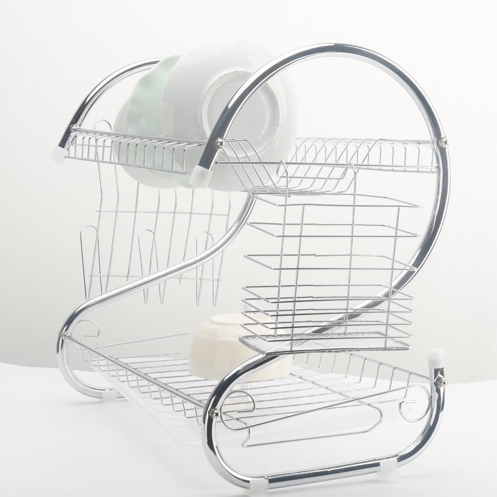 Galvanized Sink Utensils Rack - waseeh.com