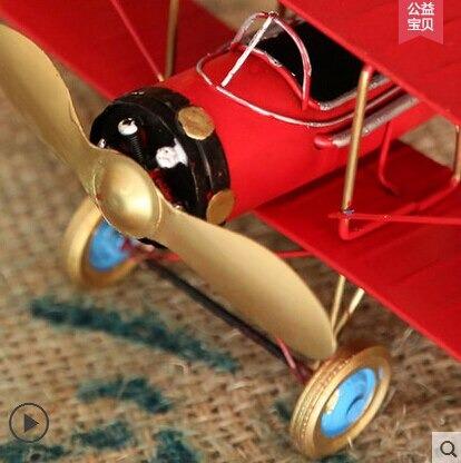Retro Decorative Aircraft - waseeh.com