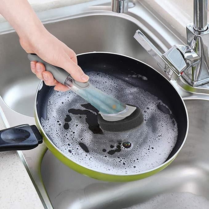 Soap Dispensing Scrubber Brush - waseeh.com