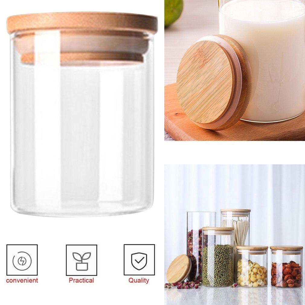Transparent High Borosilicate Storage Bottle - waseeh.com