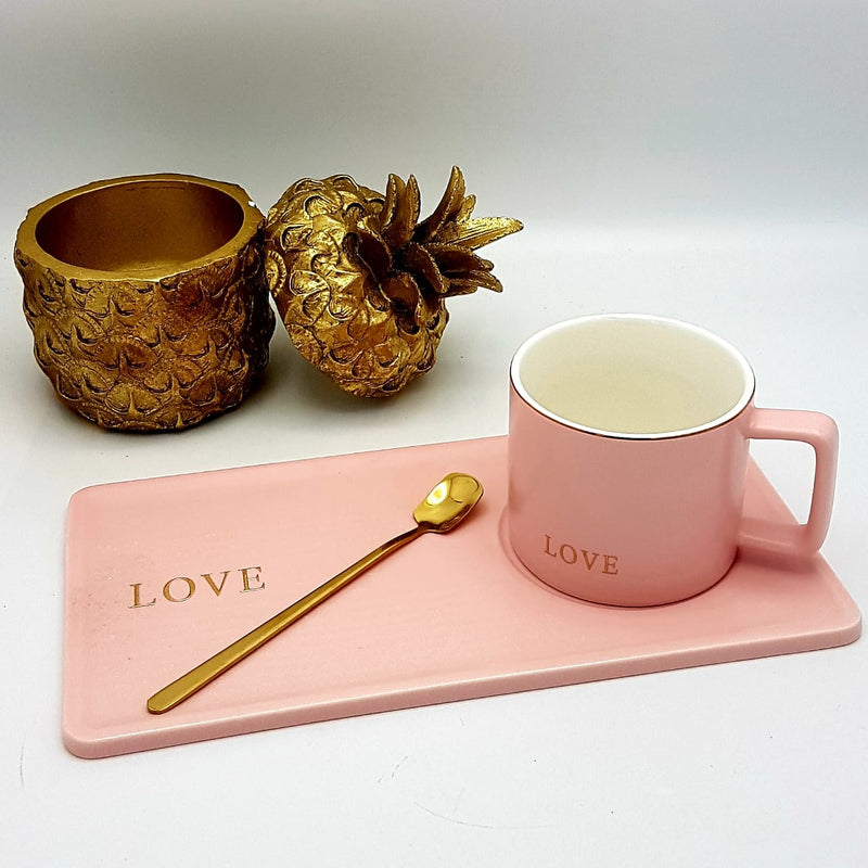 "Trust" "Love" & "Smile" Cup Set - waseeh.com