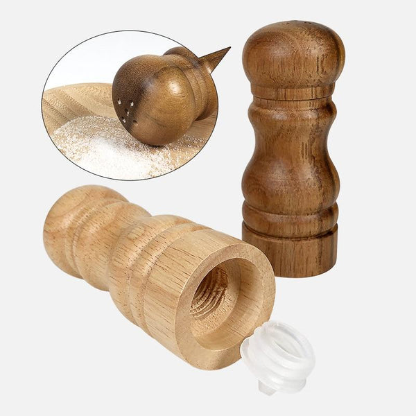 Wooden Salt and Pepper pot (1Piece) - waseeh.com