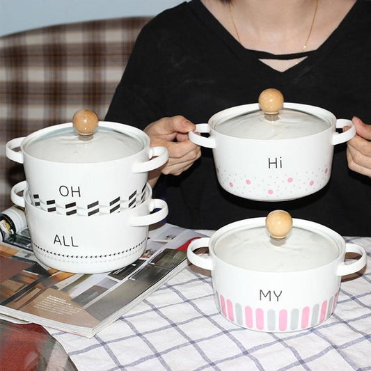 Creative Porcelain Soup Bowl - waseeh.com
