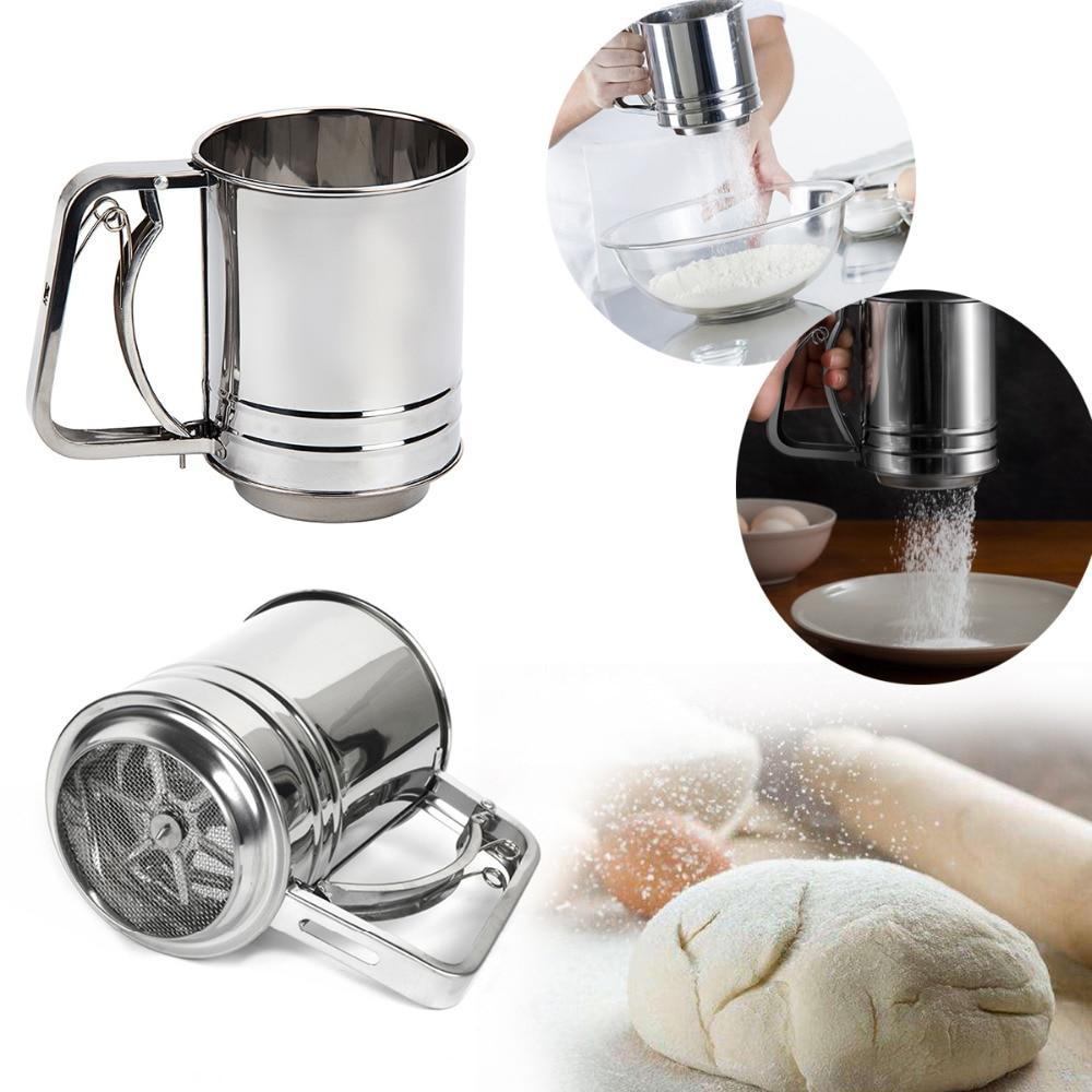 Stainless Steel Powder Sieve Mug - waseeh.com