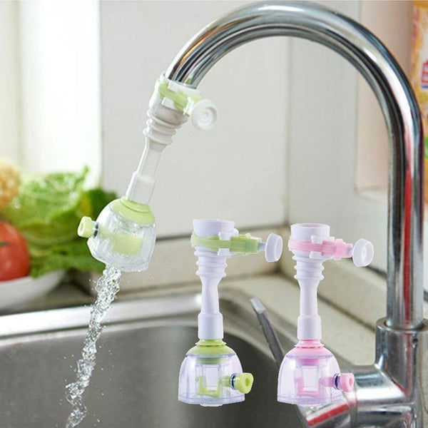 Rotatable Bathroom Kitchen Water Tap Filter - waseeh.com