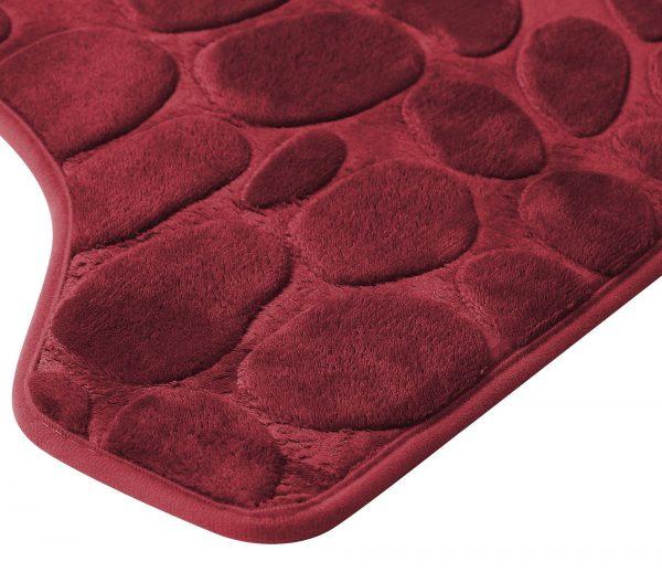 2 PCs Bath and Pedestal Mat Set - waseeh.com