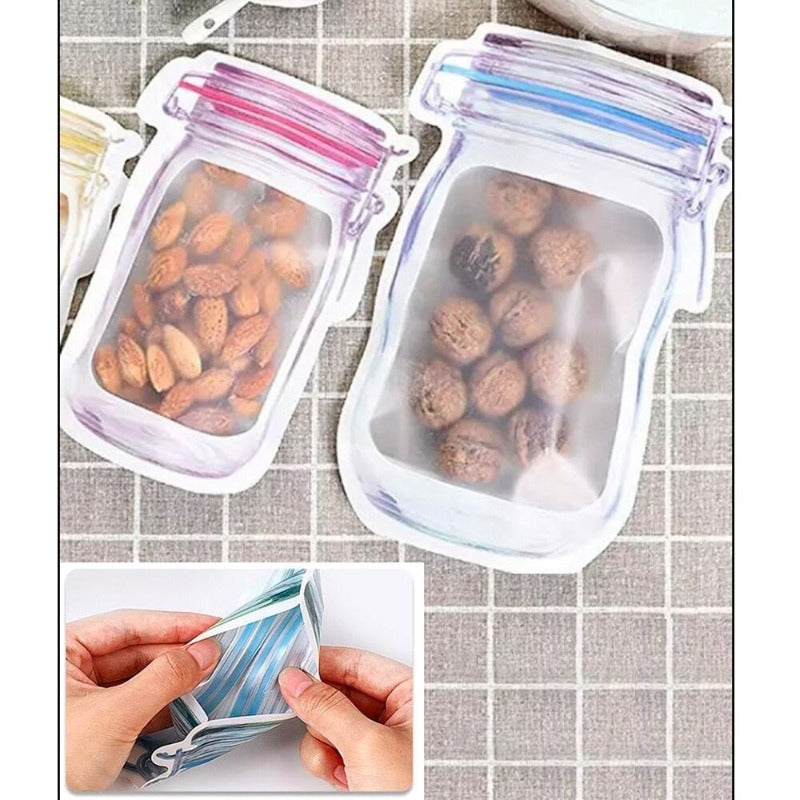 Mason jar Food Storage Bags (Pack of 3) - waseeh.com