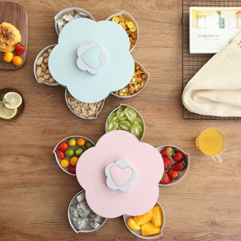 Blossom Petal Dry Fruit Tray - waseeh.com