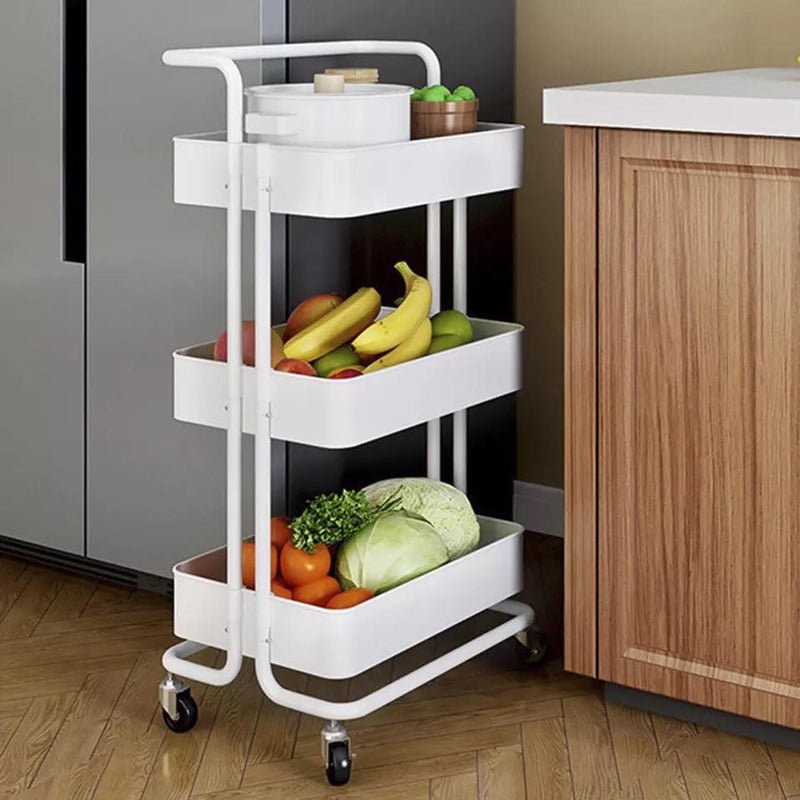 Nude Trolley Storage Basket (3-Tier) - waseeh.com