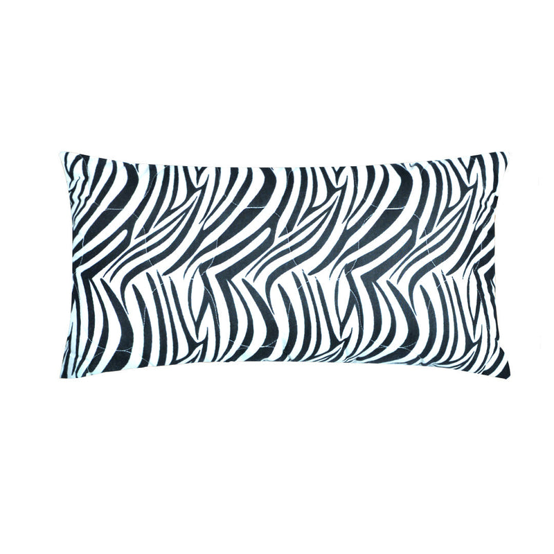 Zebra Printed Filled Cushion - waseeh.com