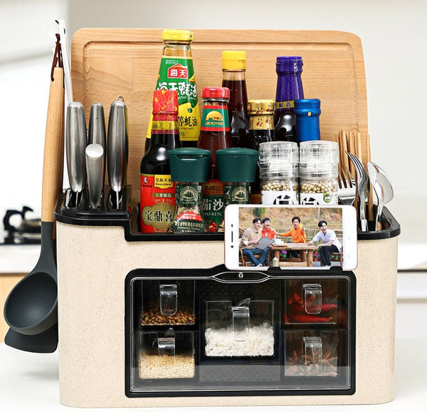 Supreme Spice and Cutlery Condiment Organizer - waseeh.com