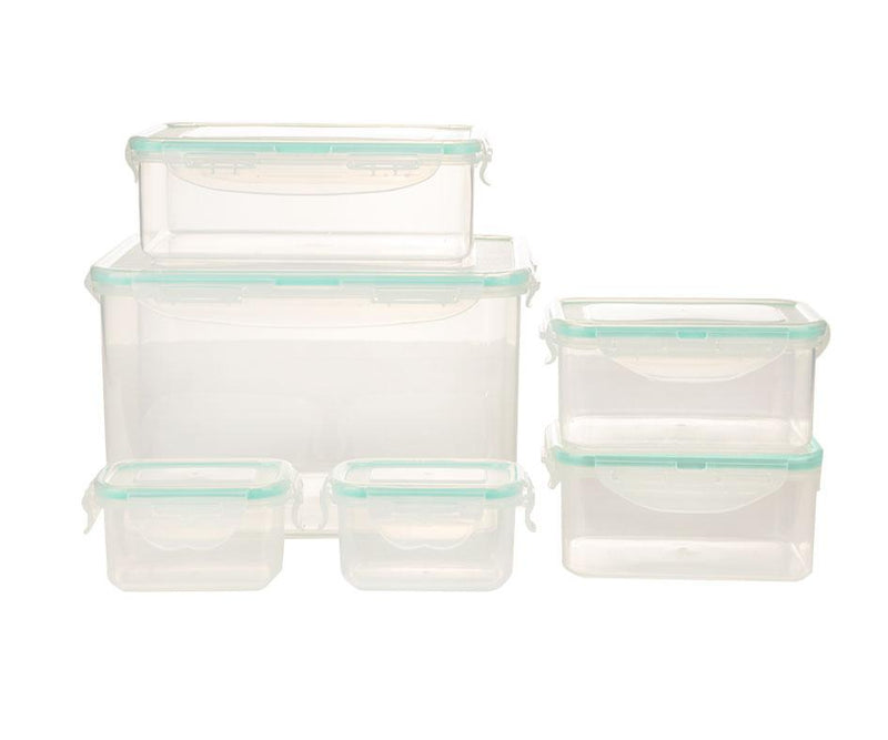 Rectangle Food Container Set - Pack of 16 Pcs - waseeh.com