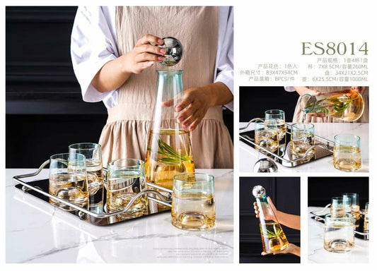 Glassy Pot and Cup (Glazzy) - waseeh.com