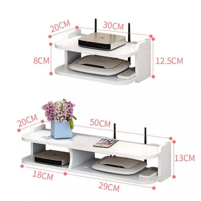 Floating Wifi Lounge Living Room Organizer Shelve - waseeh.com