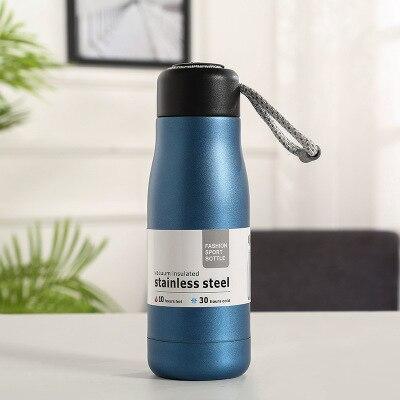 Rope Cut Stainless Steel Water Bottle (500mL) - waseeh.com
