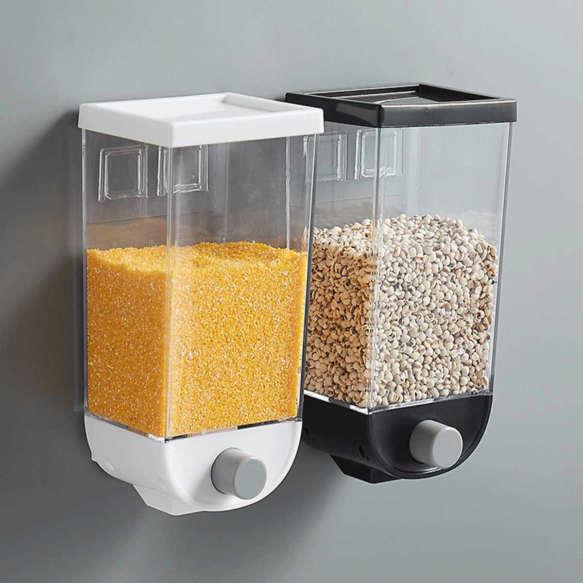 Wall Mounted Rice Container (Square Shaped) - waseeh.com