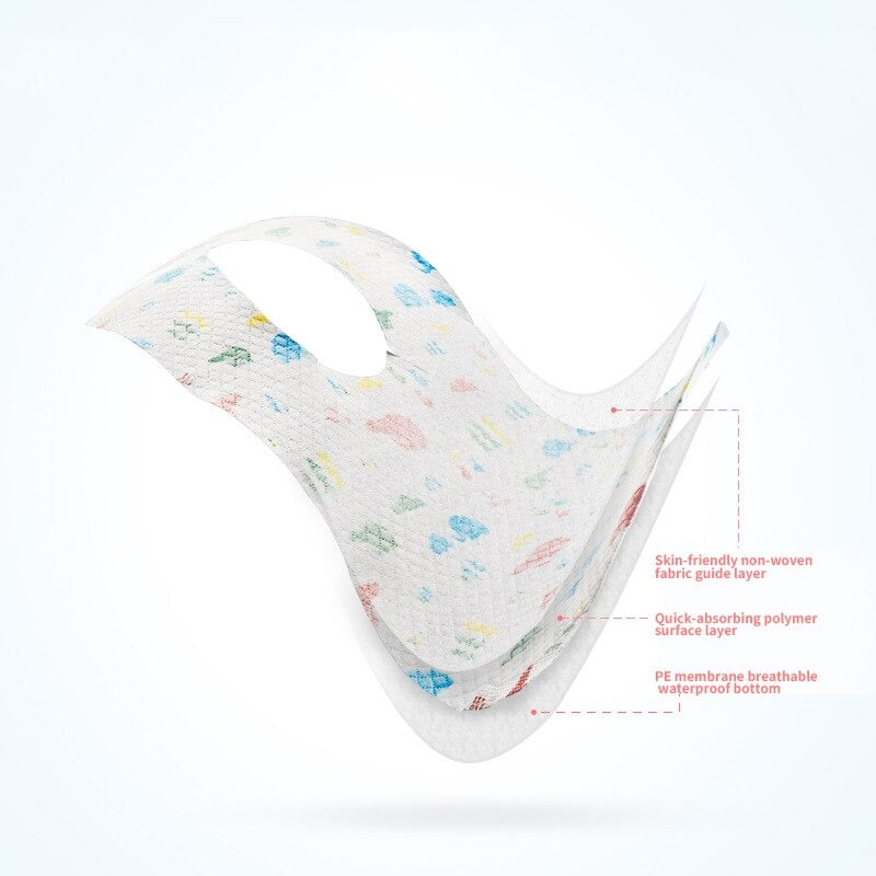 Baby Disposable Bibs (20 pcs) - waseeh.com