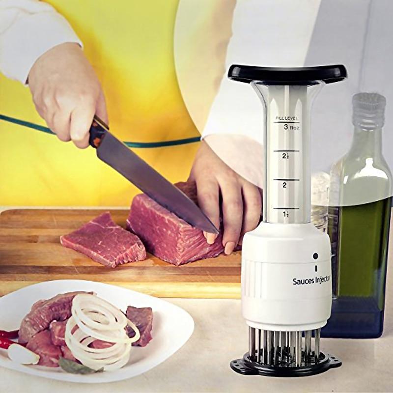 Meat Marinade Injector (Stainless Steel) - waseeh.com