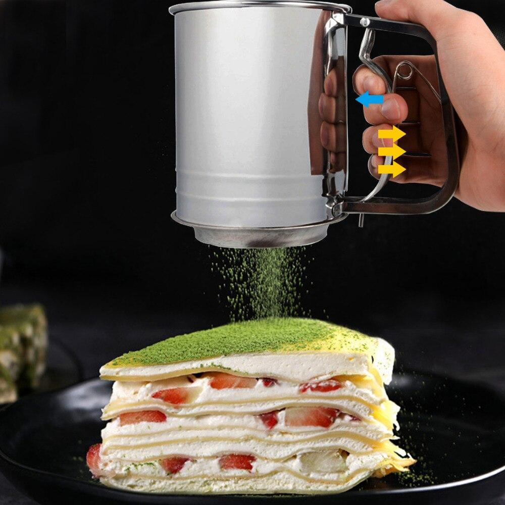 Stainless Steel Powder Sieve Mug - waseeh.com
