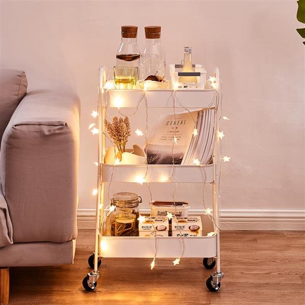 Binca Rolling Trolley (3 Tier) - waseeh.com