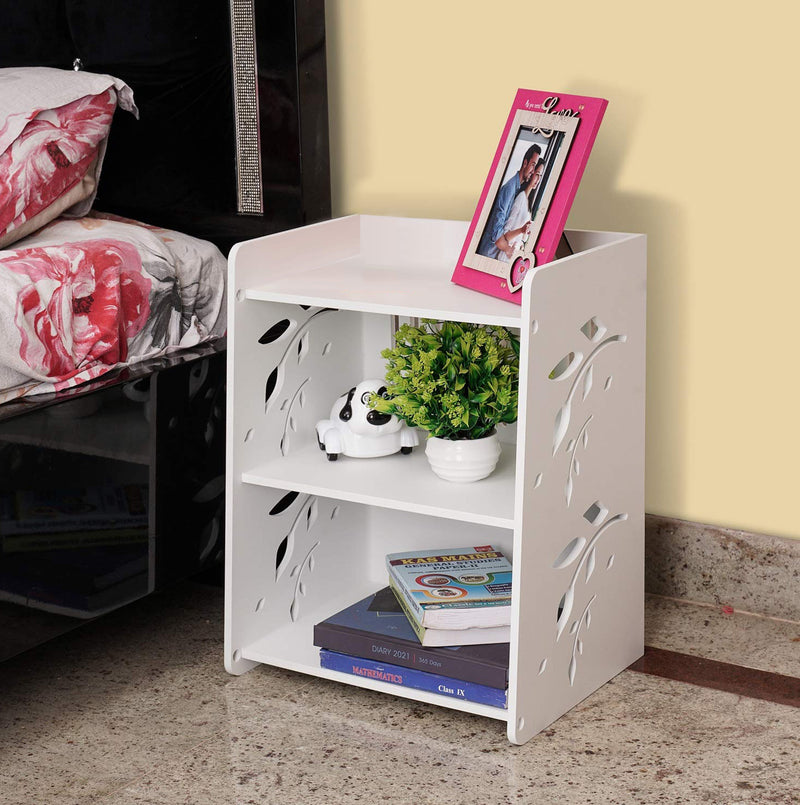 Adroit Side Bookcase Organizer Table Rack - waseeh.com