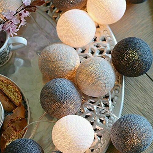 Cotton Balls LED String Lights - waseeh.com