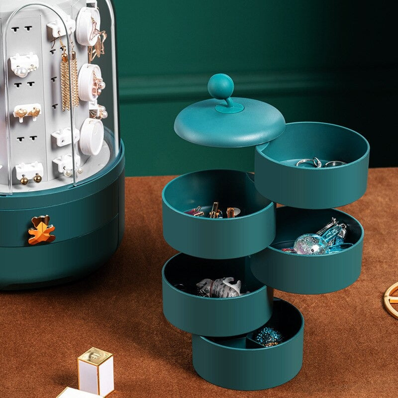 Rotatable Jewelry Organizer - waseeh.com