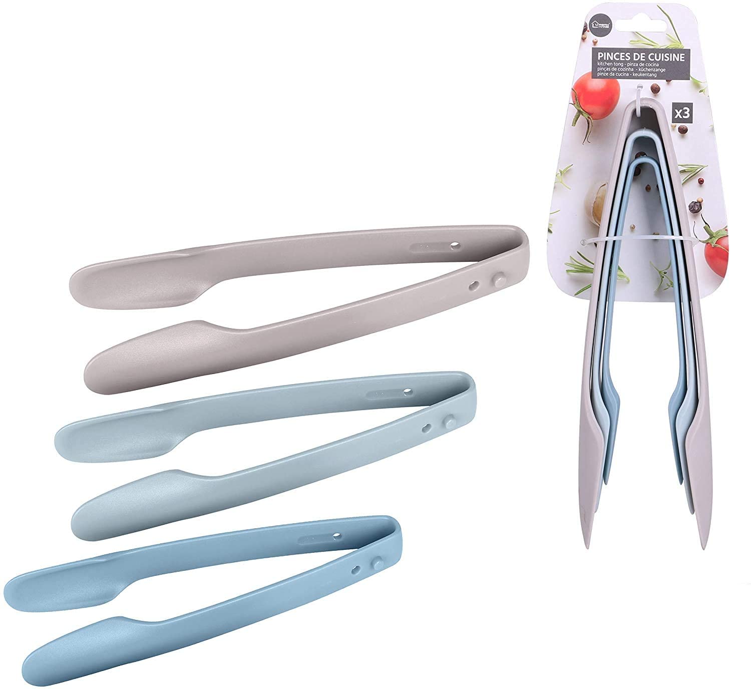 Nesting Food Tongs (3Pcs) - waseeh.com