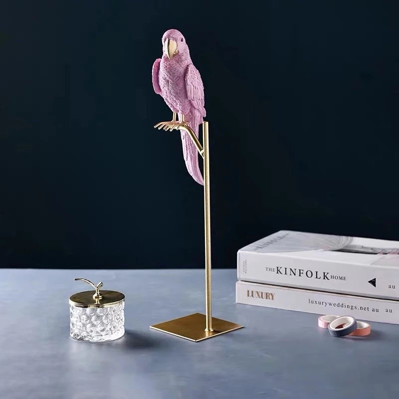 Minimalist Parrot Decor - waseeh.com