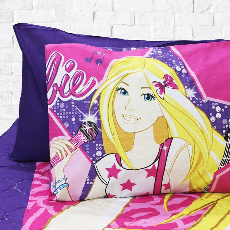 Barbie Rocker -Cotton Quality Bed Spread Set - 6 pcs - waseeh.com